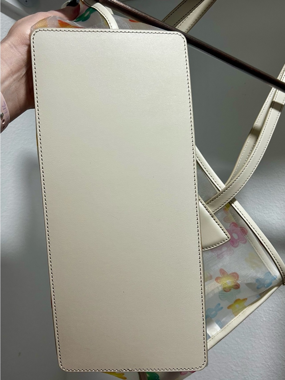 Marc Jacobs Transparent Tote Bag with Pouch - Picture 8 of 11